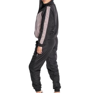 Color personalizado bloque activo desgaste fabricante mujeres Zip Up ropa deportiva rompevientos al aire libre de moda mujeres chándal cortavientos - Product Image 5