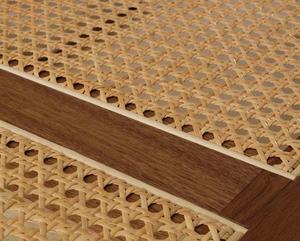 Rollo de Mimbre de Ratán Vietnamita, Material Natural Tejido para Asientos de Sillas, Paneles de Muebles, Puertas de Armarios, Proyectos de Bricolaje, 99% Blanco, Grado A - Product Image 2