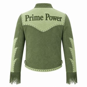 Chaqueta de cuero con flecos estilo western de alta demanda para hombre, estilo vaquero, motero, con borlas y tachuelas, ropa exterior de moda personalizada, fabricante - Product Image 2