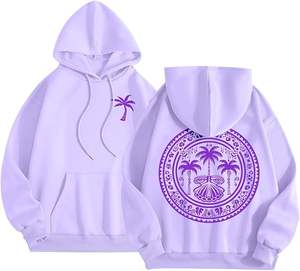 เสื้อฮู้ดดี้ผู้หญิงทรงหลวมแบบดรอปไหล่ พิมพ์ลายนูน 3 มิติ สไตล์สตรีทแวร์ สำหรับสาวๆ  ลายพิมพ์ตัวอักษร 3 มิติ  ผ้าฝ้าย 100% สำหรับฤดูใบไม้ร่วง - Product Image 6