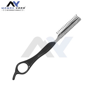 มีดโกนตัดผมมืออาชีพ สแตนเลสสตีล สำหรับซอยผม ตัดแต่งทรงผม ใช้ในร้านเสริมสวยหรือที่บ้าน ตัดผมได้คมกริบ ทนทาน - Product Image 3