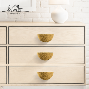 Handmade Solid Brass Four Leaf Clover Cabinet Knob Lucky Decorative <b>Drawer</b> <b>Pull</b> Dresser Wardrobe Kitchen Bathroom Furniture - Product Image 5