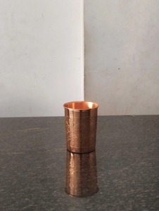 Verre à eau en cuivre style rétro, verre à eau en cuivre couleur unie, verre à eau en cuivre style vintage, verre à eau en cuivre personnalisé fabriqué en usine - Product Image 3