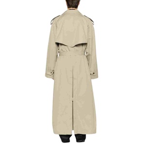 Gabardina de Hombre con Logotipo Personalizado, de Alta Calidad, Estilo Clásico Largo y Lujoso, Doble Botonadura, 100% Poliéster - Product Image 2