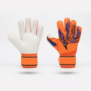 Gants de gardien de but en latex respirant unisexe personnalisables pour l'extérieur, à doigts entiers, anti-humidité, avec protection des doigts enroulés - Product Image 5