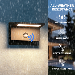 Inowel Lampada da Parete Moderna a LED per Esterni, Lanterna in Alluminio 17341, Applique da Parete per Portico e Porta d'Ingresso - Product Image 2