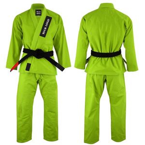 Vente en gros OEM – Uniforme de Jiu-Jitsu BJJ le plus vendu, respirant, séchage rapide, durable, facile à laver, logo personnalisé avant et arrière, polyester/coton - Product Image 4