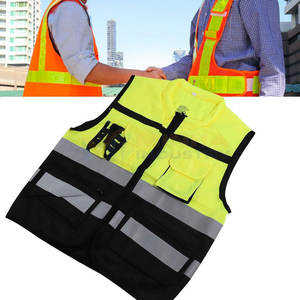 Chaleco de seguridad ligero de alta visibilidad, chaleco de seguridad cómodo para el trabajo, chaleco de seguridad en venta en línea - Product Image 5
