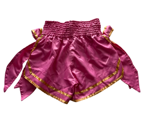 กางเกงมวยไทยสั่งทำพร้อมโลโก้สำหรับสโมสร - ระบายอากาศได้ดี แห้งเร็ว เหมาะสำหรับผู้ใหญ่ทั้งชายและหญิง ใช้สำหรับชกมวยและศิลปะการต่อสู้ - Product Image 3