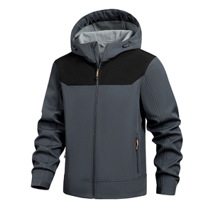 Chaqueta Softshell Impermeable, Cortavientos y Transpirable para Hombre, Estilo Casual, Invierno, con Cierre, Ecológica -TEX, Venta al Por Mayor - Product Image 6