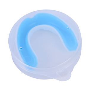 Protège-dents en silicone moulable, double couche, équipement de sport protecteur pour la boxe, adultes, unisexe, léger, bleu, orange, noir, transparent - Product Image 5