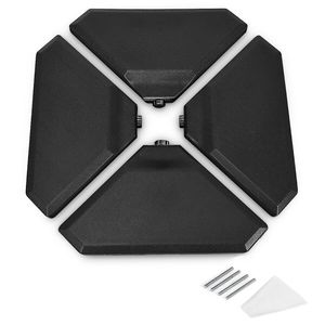 Base per Ombrellone a Sbalzo da Esterno da 195 Libbre (88 kg) con Peso in Sabbia - Accessorio Premium per Arredamento da Esterno - Product Image 2