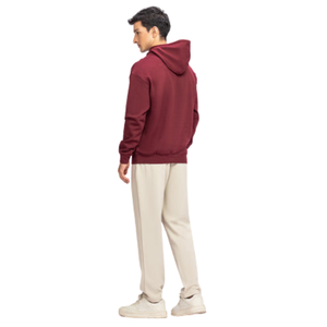 Sweat-shirt à capuche surdimensionné marron personnalisé avec logo pour femme, en molleton épais, coupe décontractée, style streetwear, vente en gros - Product Image 2