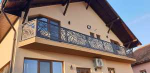 Rampe de balcon moderne de luxe en fer forgé sur mesure, garde-corps décoratif en métal pour villa, terrasse, balcon, escalier - Product Image 5