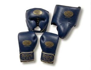 <b>Boxing</b> Practice Equipment <b>Set</b> with Lace Up Gloves and Protective Headgear for Training Sessions and Skill Development - Product Image 5