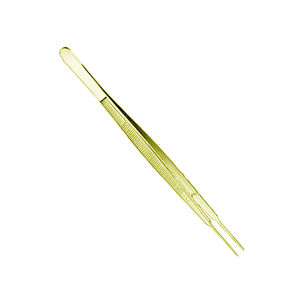 Pinces de chirurgie générales Gerald, revêtement couleur or, droites, pour la manipulation des tissus et l'épanouillage hémostatique - Product Image 1