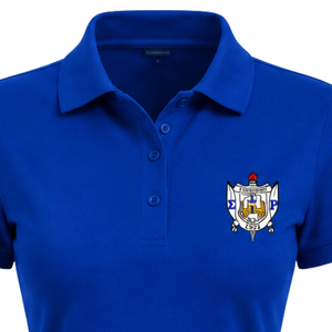 เสื้อโปโลผู้หญิงแบบเรียบ Sigma Gamma Rho แขนสั้น คอปก แฟชั่นลำลอง เสื้อผ้าสำหรับชมรมนักศึกษา รับผลิตแบบ OEM ODM ขายส่ง - Product Image 3