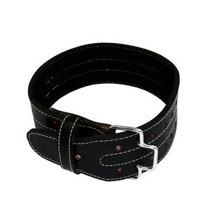 Ceinture de musculation en cuir personnalisée, fabriquée en gros, pour la protection de la taille, réglable - Product Image 6