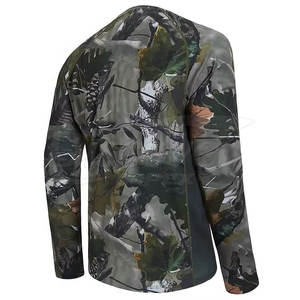 Camisa de Caza de Manga Larga para Hombre, Camuflaje, Transpirable, Absorbente de Humedad, Poliéster, Verano, Aire Libre, Impermeable, Resistente al Viento, Unisex - Product Image 3