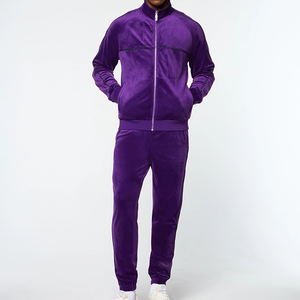 Survêtement en velours prêt à la vente pour hommes, personnalisable avec marque privée, vente en gros, vêtements de sport d'hiver - Product Image 5