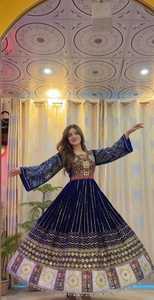 Custom Designs & Sizes Afghan Kuchi <b>Dress</b> Women Maxi Velvet Embroidered Bohemian Wedding Party Casual <b>Dresses</b> Available For Sale - Product Image 4