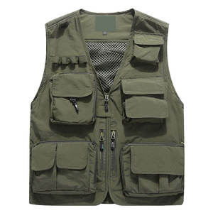 Chaleco de Camuflaje Personalizado Multifuncional Ligero, Chaleco Cortavientos para Exteriores, Chaleco para Caza, Senderismo y Tiro - Product Image 1