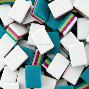 Tuiles de <span class=keywords><strong>Mahjong</strong></span> américaines Palm Royale, personnalisées multicouches, gravées, ensemble de 160 tuiles Oh My <span class=keywords><strong>Mahjong</strong></span> - Product Image 4