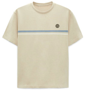 เสื้อยืดโอเวอร์ไซส์ผู้ชายสไตล์คลาสสิก ทรงหลวมสบาย แฟชั่นทันสมัย เนื้อผ้านุ่ม ระบายอากาศได้ดี สวมใส่สบายตลอดวัน - Product Image 4