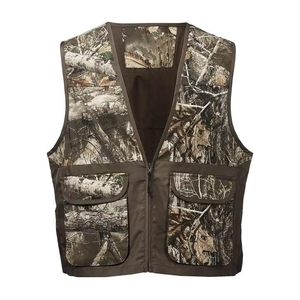 Gilet de chasse d'été imperméable en polyester et coton, design unique, pour droitiers et gauchers, durable, imprimé sur mesure, pour le tir au Skeet - Product Image 1