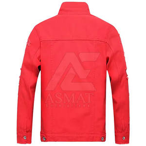 Chaqueta de Mezclilla para Hombre Transpirable Hecha con Material de Alta Calidad, Chaqueta de Mezclilla para Hombre Más Vendida para Adultos - Product Image 6