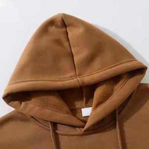 100% Cotton Men's Jogger Set Embroidered Private Label <b>Hoodies</b> & Sweatshirts Men's Tracksuit with Hood - Product Image 5
