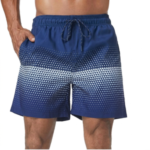 Wholesale Latest Design Swimming <b>Trunks</b> Custom Sublimated Logo <b>Mens</b> Beach Fishing Board Shorts - Product Image 3