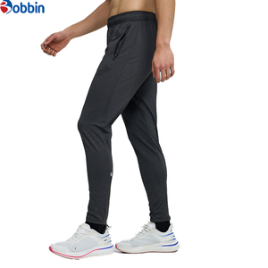 High Quality Men's Straight Jogger Pants Elastic Waist 100% Cotton Fleece Lining Quick Dry Outdoor Workout Gym Running Sport - Product Image 2
