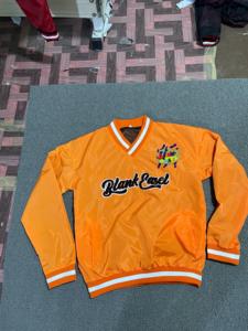 Custom Varsity Team V Neck Windbreaker <b>Jacket</b> School Club Sports Pullover Private Label Supplier Men's <b>Jackets</b> - Product Image 3