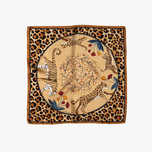 Custom Satin Printed <b>Scarf</b> Manufacturer Private Label Logo Branding OEM ODM Bulk Supply European Israel Island Market - Product Image 2