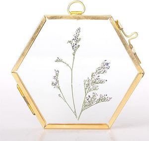 Cadre photo en verre et métal pour décoration murale, à suspendre ou à poser sur table, avec verre sur 2 côtés, cadres personnalisés - Product Image 1