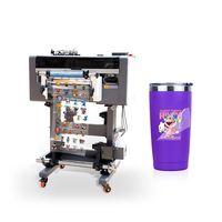 Imprimante DTF tout-en-un avec laminateur, film de transfert de cristal A3 grand format, imprimante UV pour autocollants de 30 cm