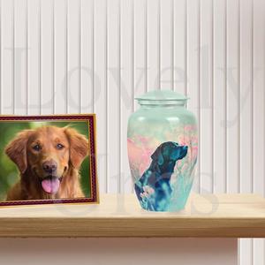 Hermosa urna conmemorativa para perros Labrador negros, urna decorativa para guardar las cenizas de mascotas, regalo de recuerdo. - Product Image 3