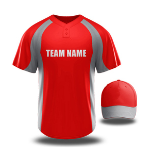 Nueva Camiseta de Béisbol Sublimada Transpirable de Manga Corta al Por Mayor, Precio Económico, Personalizable, Ropa Deportiva - Product Image 3