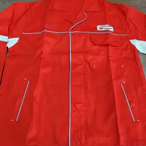 AGNII INDUSTRY Chine Changqing Oilfield Nouvelle tenue de travail unisexe, protection antistatique en polyester, légère pour l'été - Product Image 3