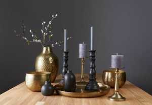 Metal Decoratives flower Vases Or Artifical Flower With Antiqing finishing Or living Rooms - Product Image 2