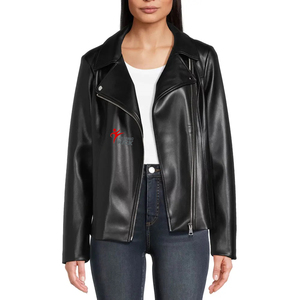 2026 Classic New Design Women <b>Leather</b> Jacket Best Selling Price <b>High</b> Quality Ladies Women <b>Leather</b> Jackets Made In Pakistan - Product Image 1
