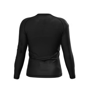 Vente en gros de rashguards MMA BJJ respirants anti-UV pour femmes et hommes, personnalisés avec logo imprimé par sublimation de haute qualité - Product Image 2