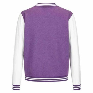 Style Custom Varsity JacketMen's Melton <b>Wool</b> Varsity Jackets Wholesale Letterman Jacket with Leather Sleeves - Product Image 3
