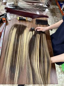 2024 vente en gros couleur os faisceaux droits brut cheveux humains vietnamiens pour les femmes noires modèle féminin 1 - Product Image 5