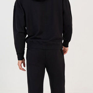 Ensemble 2 pièces sweat à capuche zippé et pantalon de survêtement – Tenue d'hiver confortable et respirante - Product Image 6