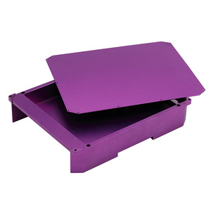 Rail de guidage extrudé industriel, série 6000, profil carré en alliage d'aluminium, marque CNW Aluminium, tempérage T3~T8, tolérance 1%, soudage - Product Image 1