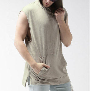 เสื้อฮู้ดดี้แขนกุด ผ้าคอตตอนผสม คุณภาพดีเยี่ยม ใช้งานได้ยาวนาน - Product Image 2