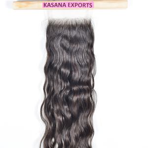 Extensions de cheveux humains bruts non traités, vierges vietnamiens, alignés aux cuticules, avec closure 5*5, couleur naturelle noire, pour femmes noires, vente en gros - Product Image 5