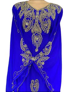 Dubai Farasha Kaftan Beautiful <b>Red</b> Caftan Muslim Traditional Caftan Stone <b>Beads</b> Work Hand Work Kaftan Moroccan Design Kaftan2024 - Product Image 1